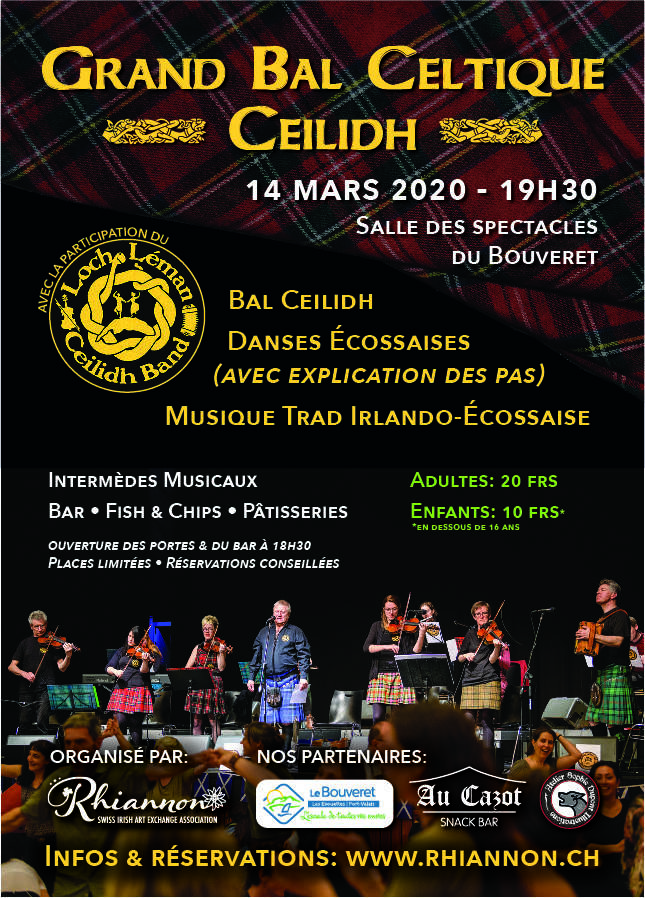14.03.2020 - Grand Bal Celtique - Ceilidh au Bouveret