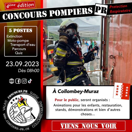 Calendrier Mural Pompiers 2023