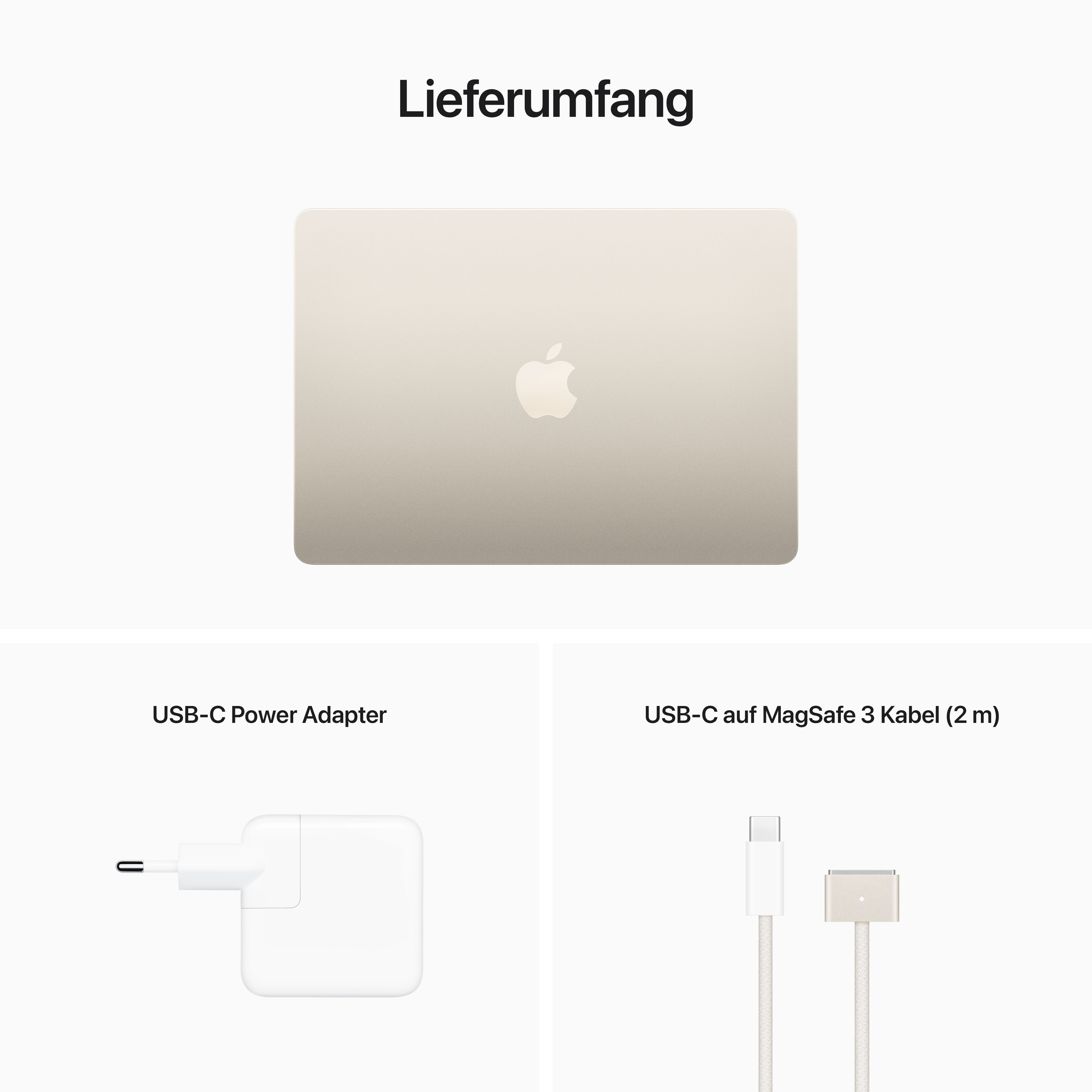Apple - MacBook Air 13" 2024 | M3 8C CPU/8C GPU; Gold