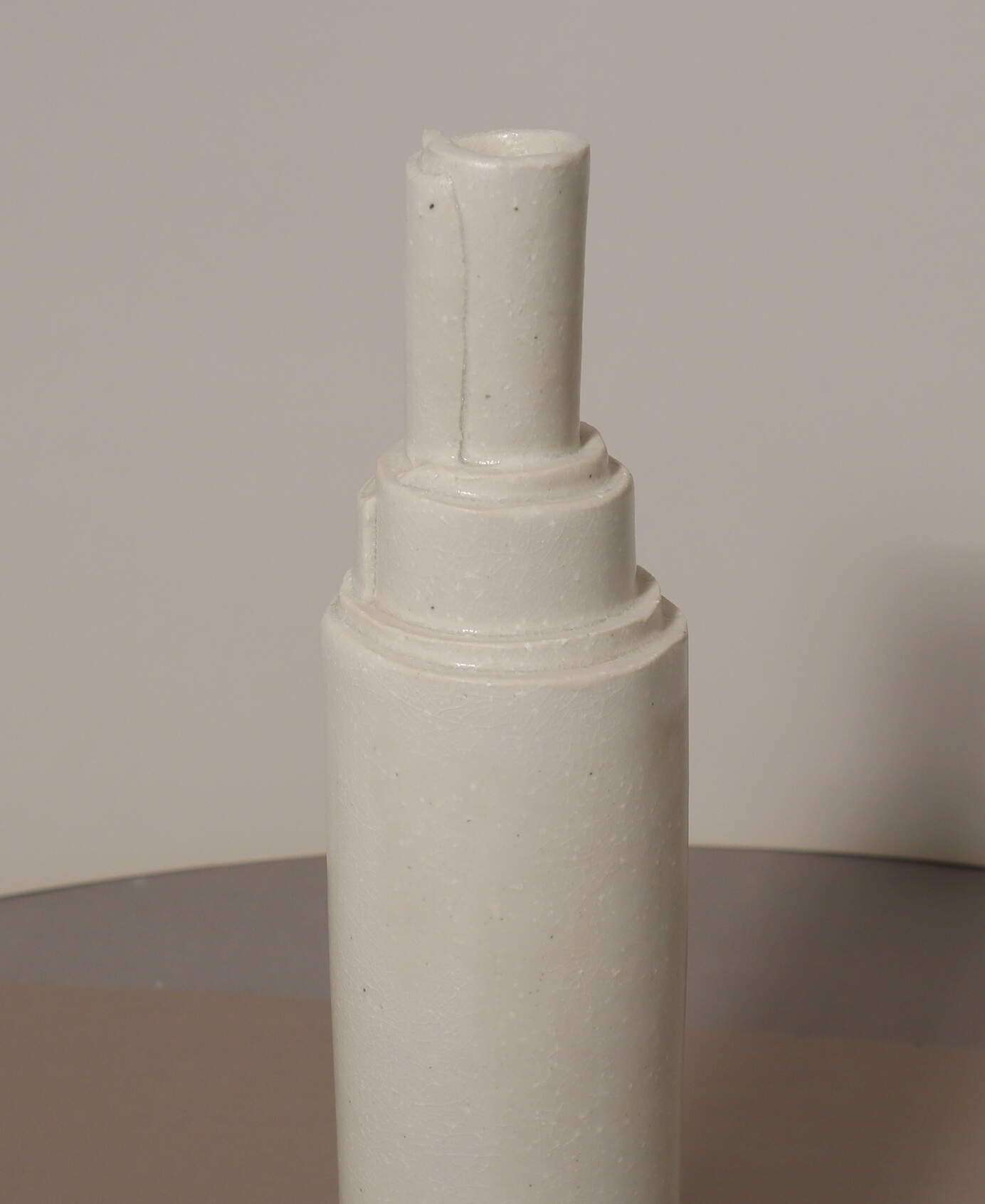 vase blanc cylindre 309