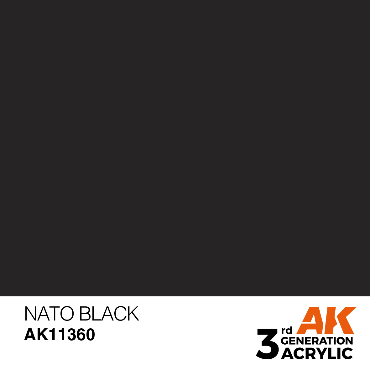 AK 3GEN AFV - Nato Black - AK11360