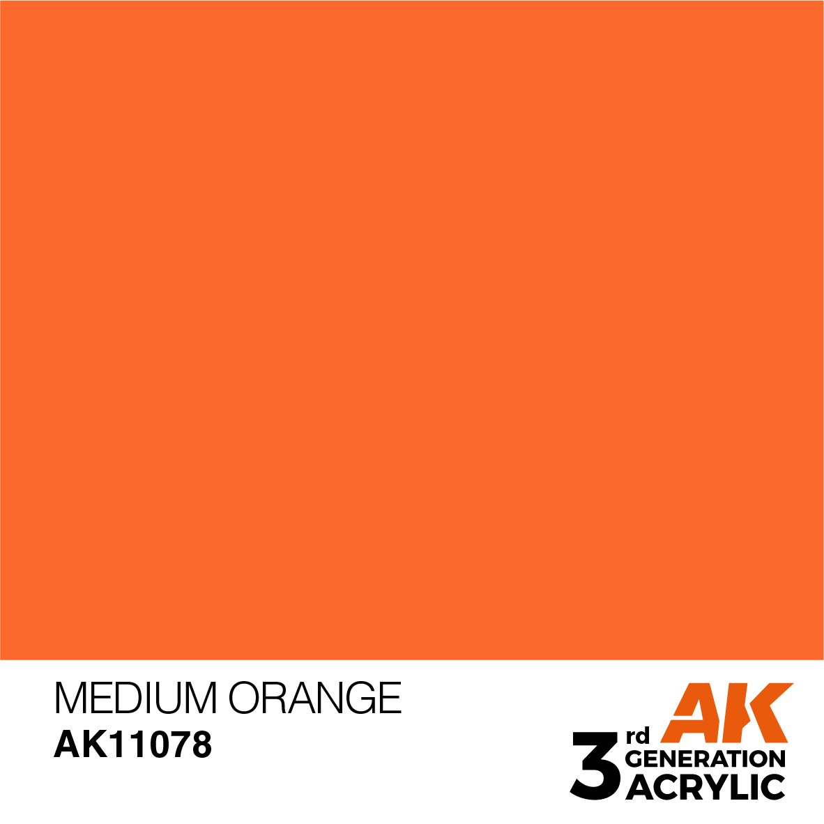 AK 3GEN Standard - Medium Orange - AK11078