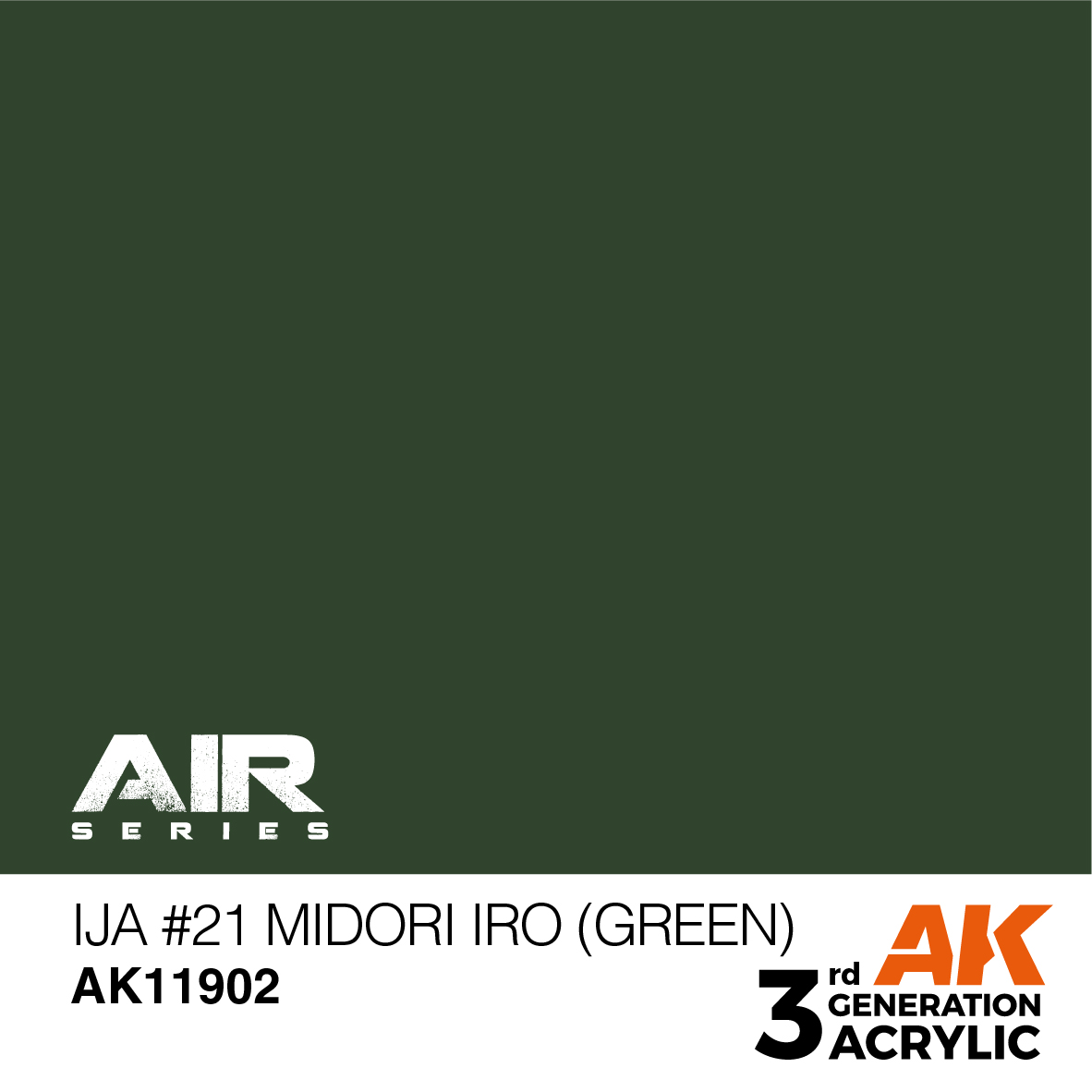 AK 3GEN Air - IJA #21 Midori iro (Green) - AK11902