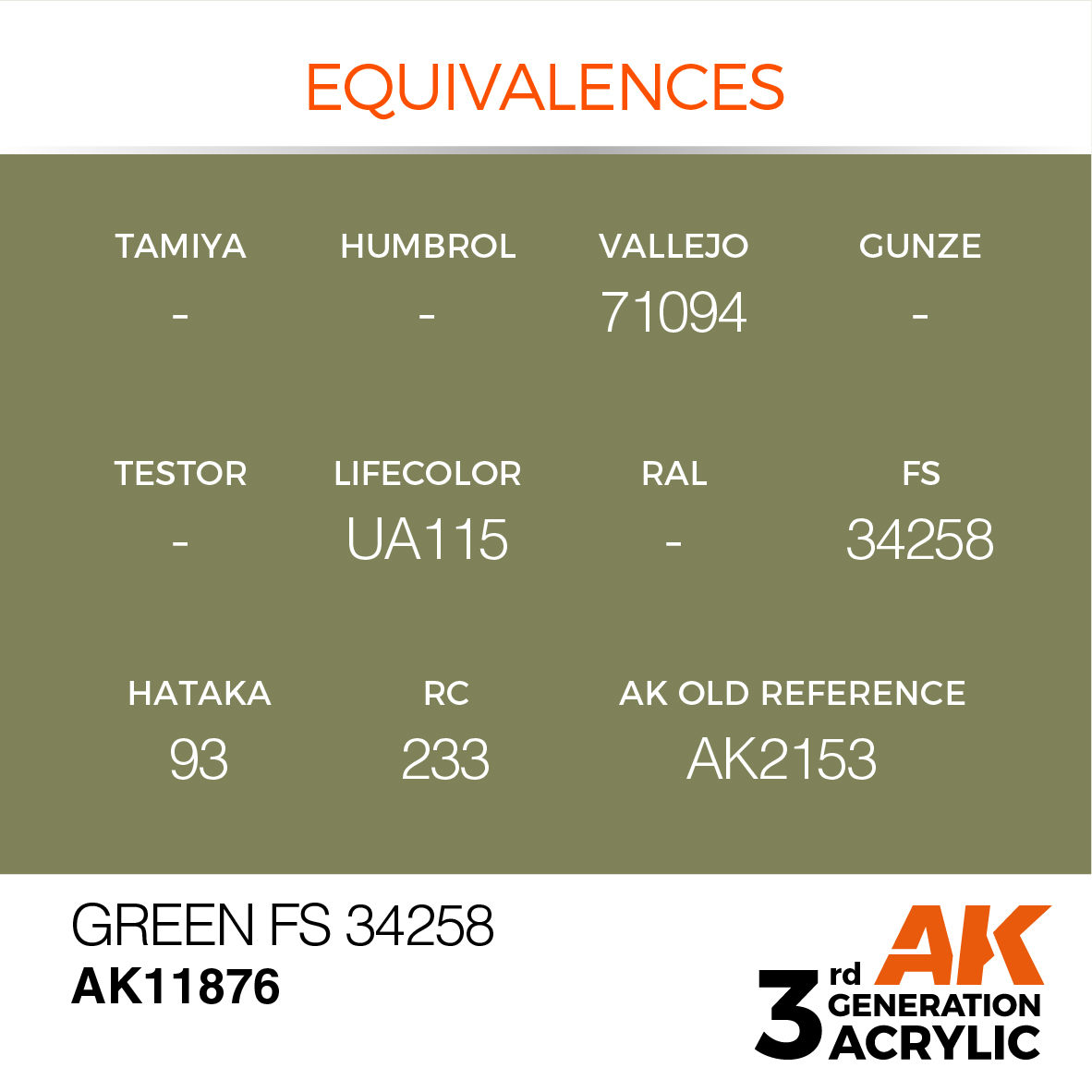 AK 3GEN Air - Green FS 34258 - AK11876