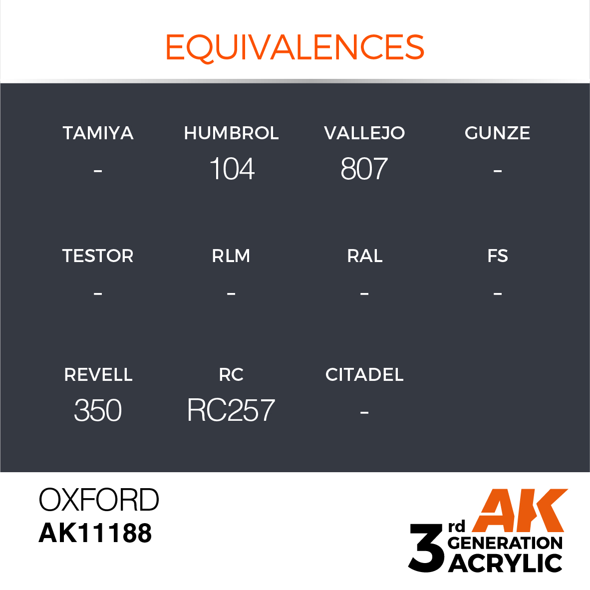 AK 3GEN Standard - Oxford - AK11188