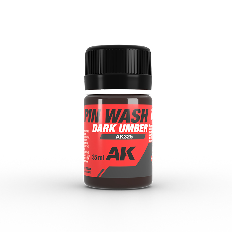 AK Pin Wash - Dark Umber - AK325