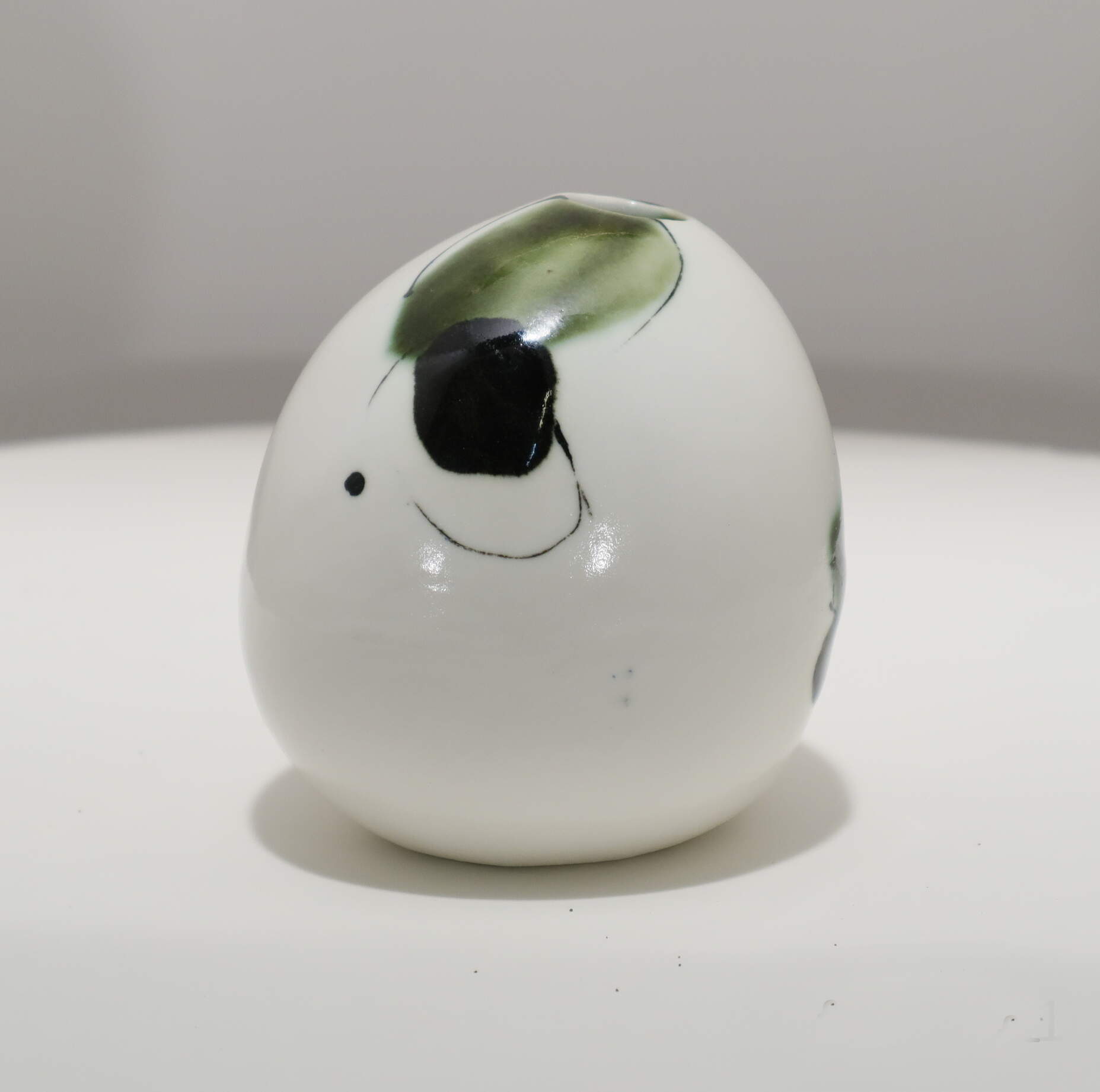 Vase rond porcelaine 082-1