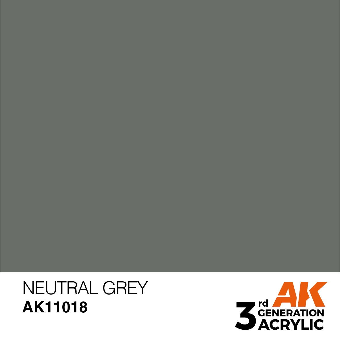 AK 3GEN Standard - Neutral Grey - AK11018