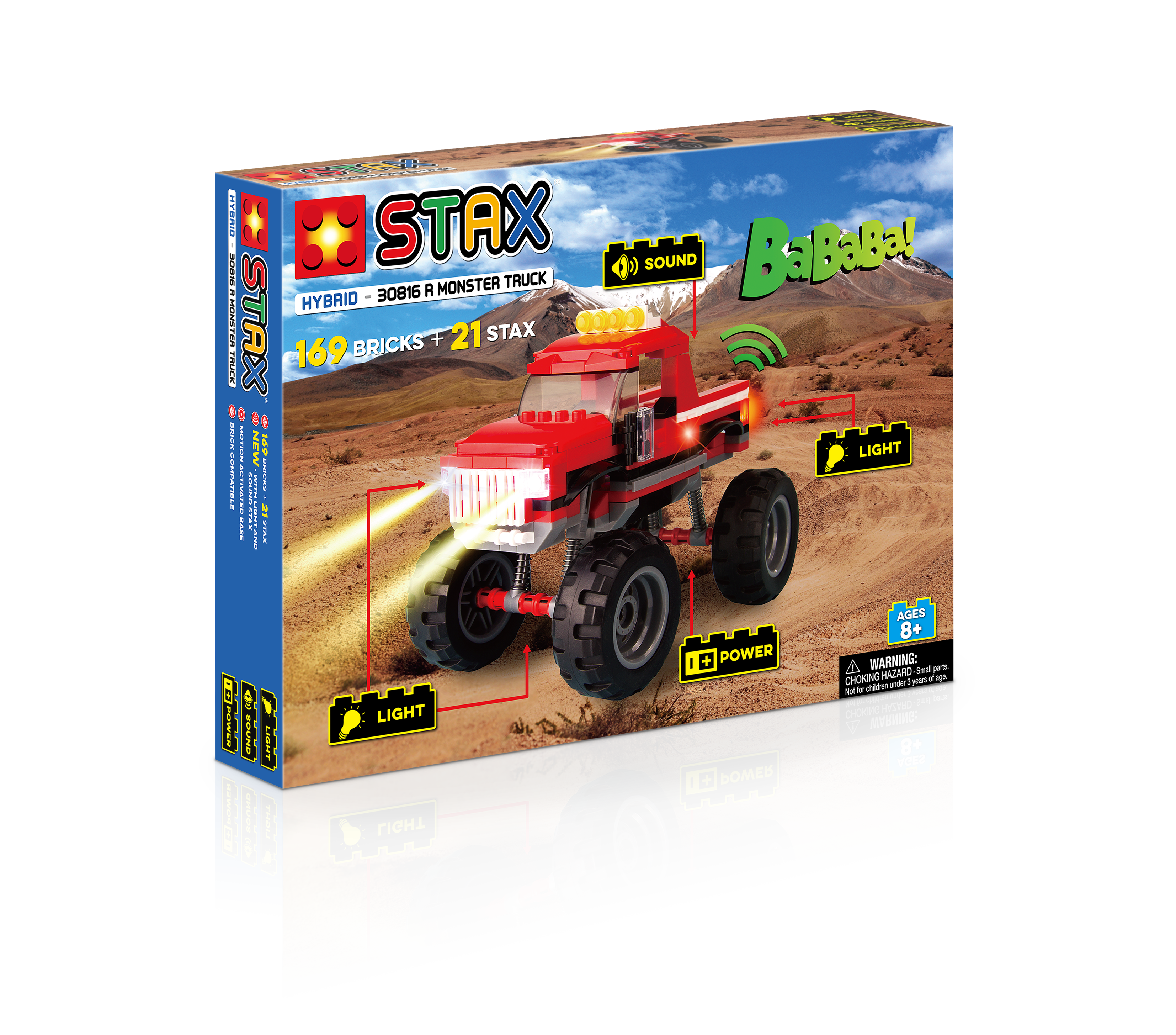 Light Stax 30816 Roter Monster Truck