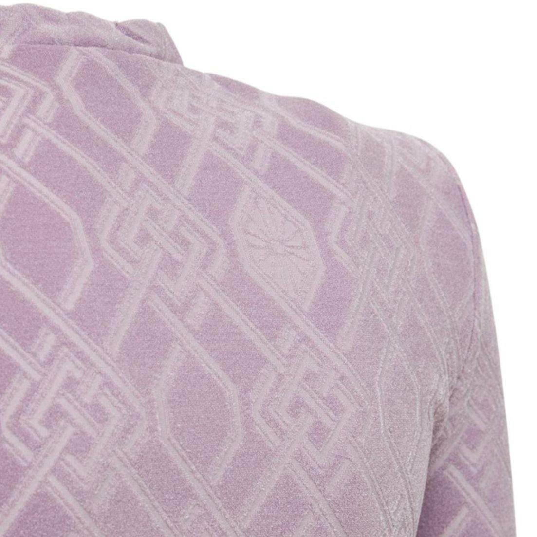 DONNA Les Boutiques - Jacket short velvet monogram with zip