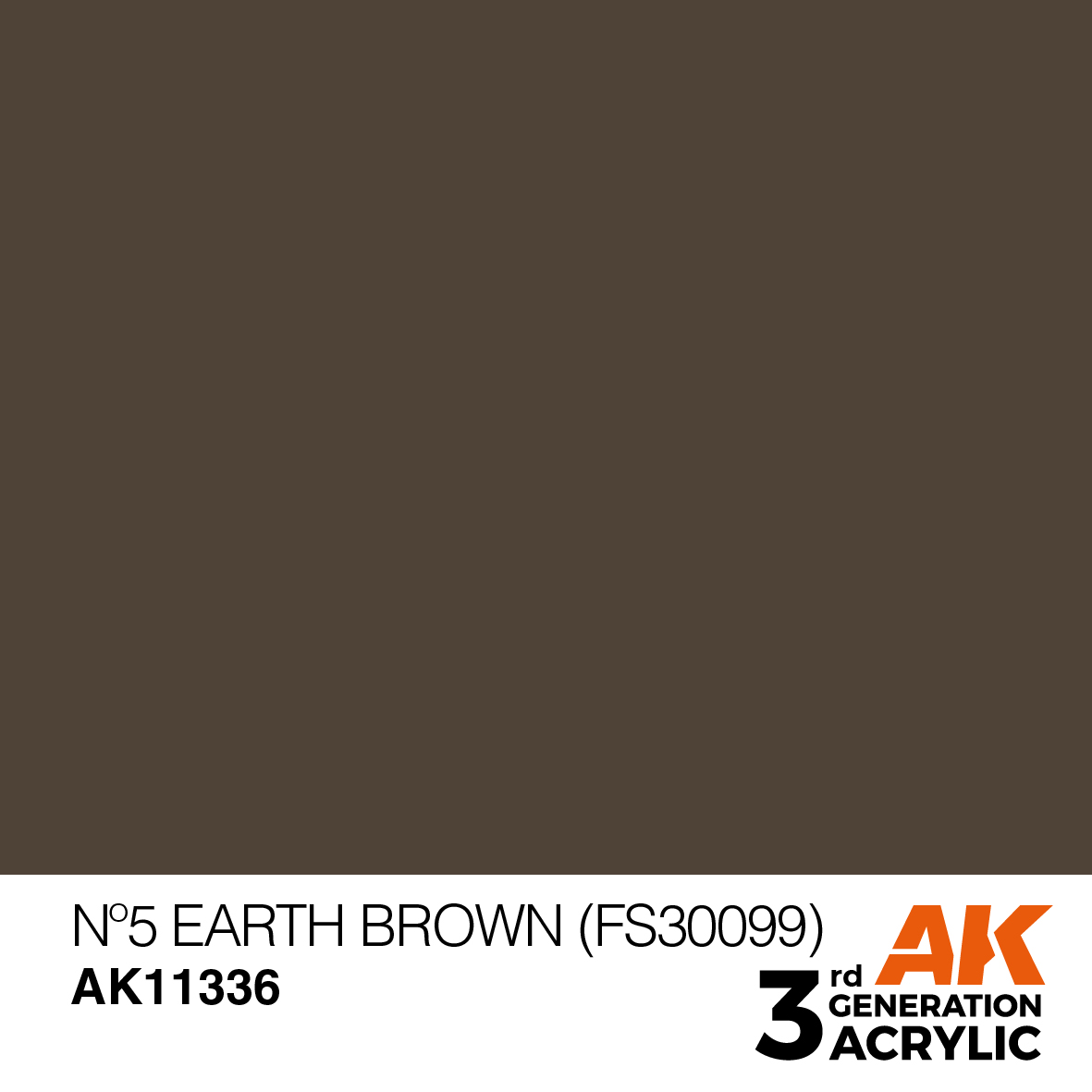 AK 3GEN AFV - N°5 Earth Brown (FS30099) - AK11336