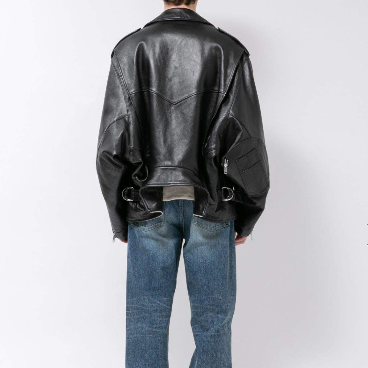 Beautiful People - Jacket leather reversable upsidedown