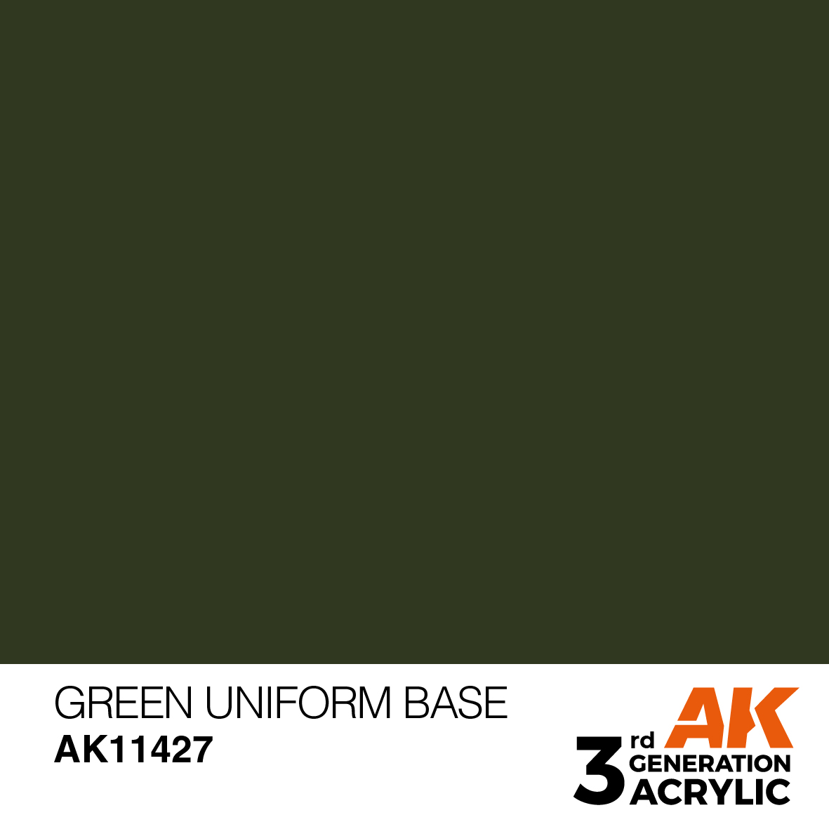 AK 3GEN Figures - Green Uniform Base - AK11427