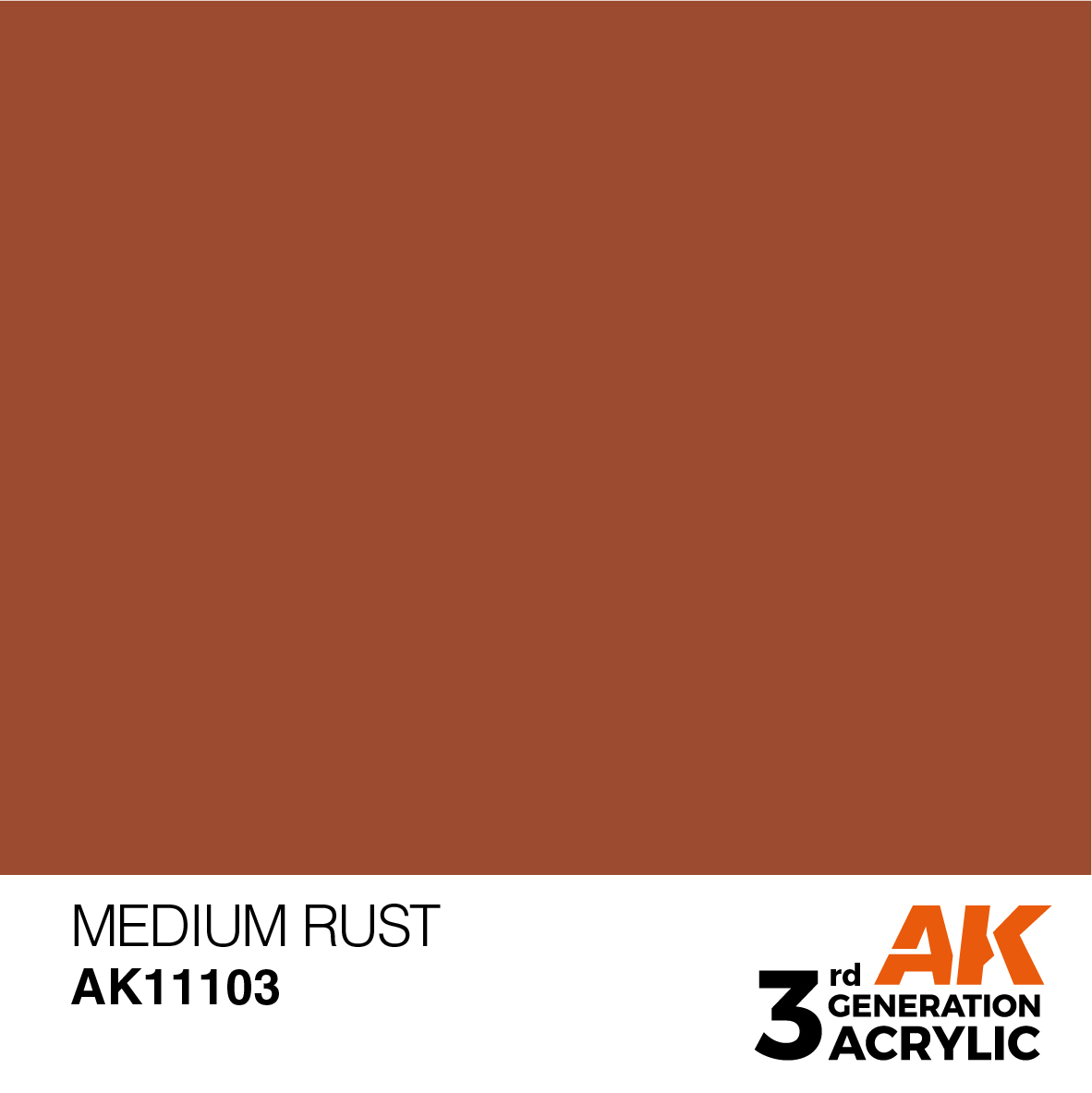 AK 3GEN Standard - Medium Rust - AK11103