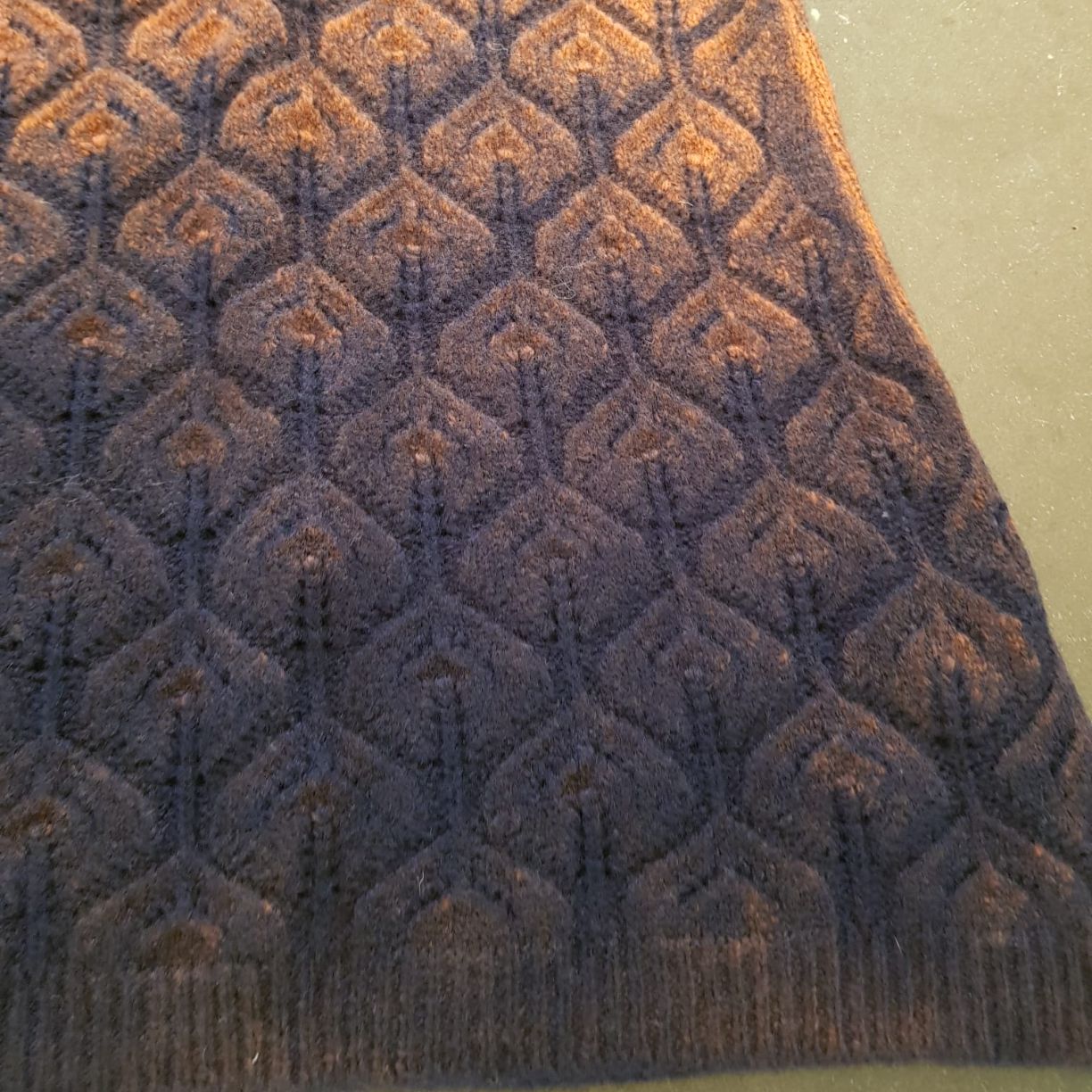 DONNA Les Boutiques - Sweater knit cashmere handprinted