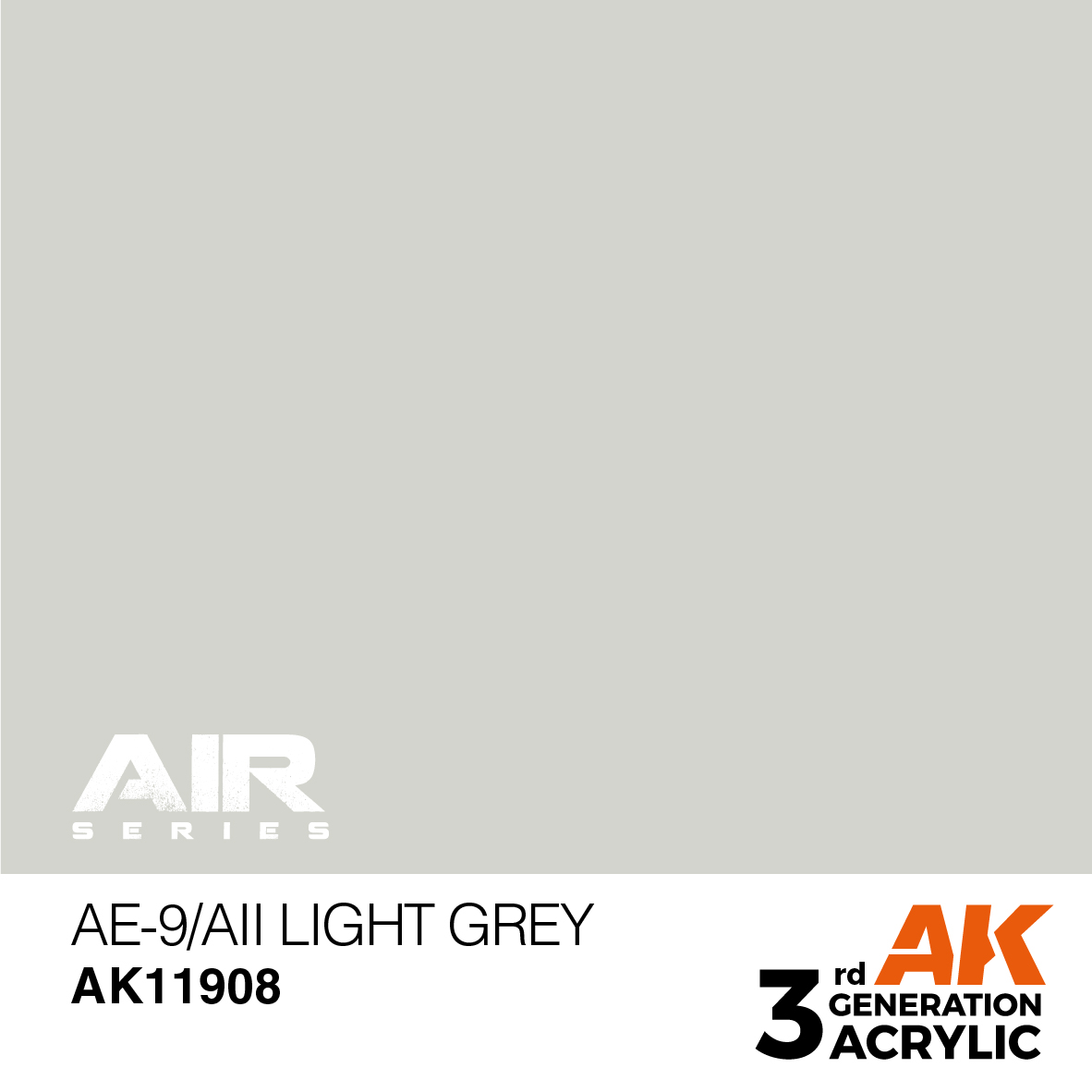 AK 3GEN Air - AE-9/All Light Grey - AK11908