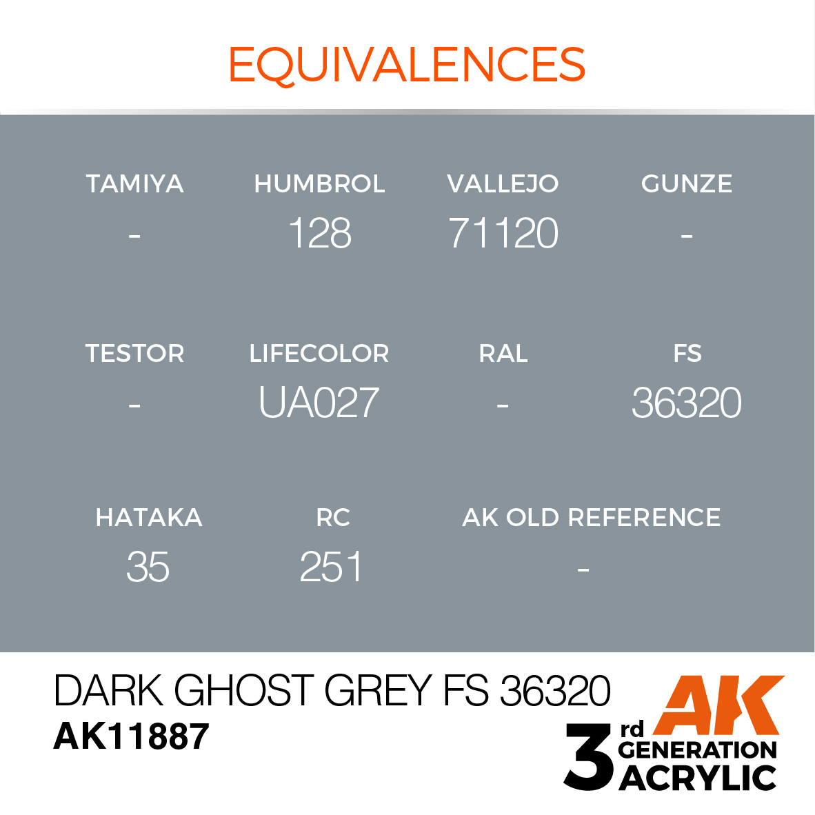 AK 3GEN Air - Dark Ghost Grey FS 36320 - AK11887