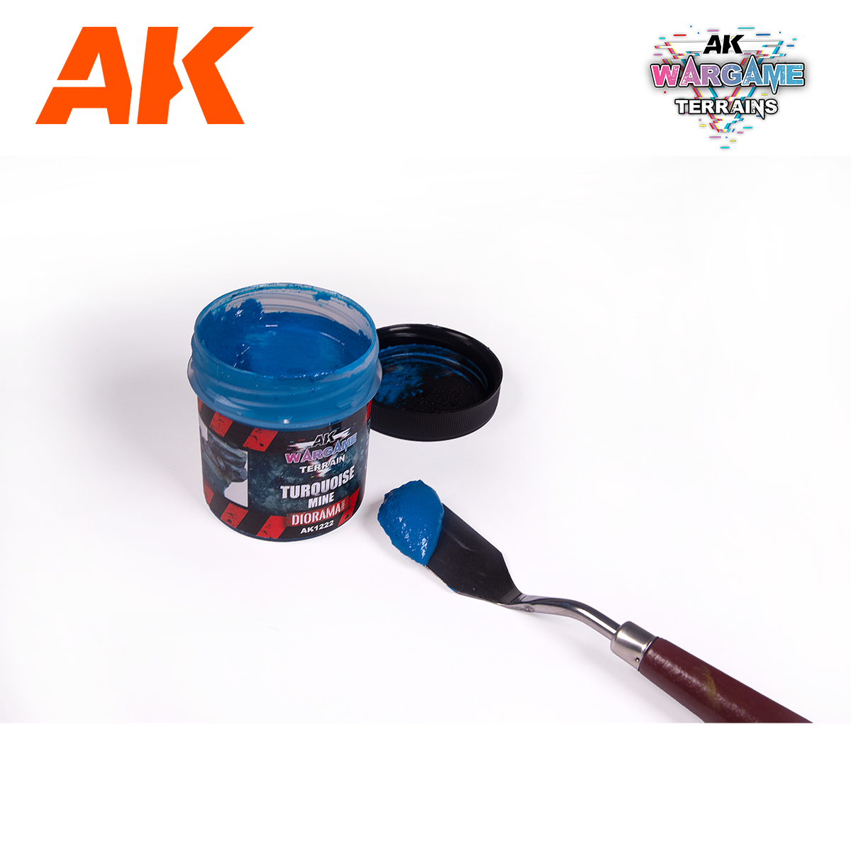 AK Turquoise Mine Wargame Terrains 100ml - AK1222