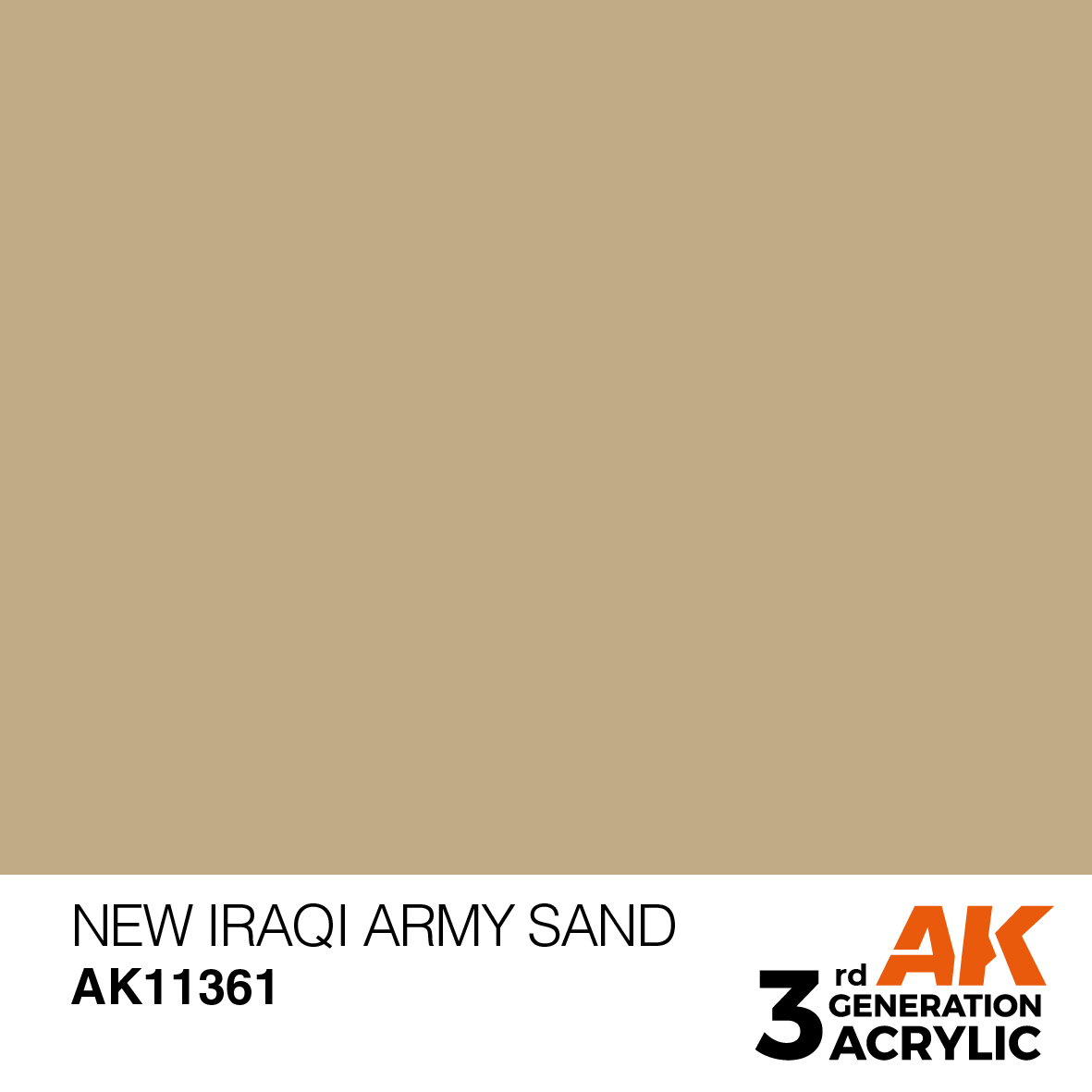 AK 3GEN AFV - New Iraqi Army Sand - AK11361