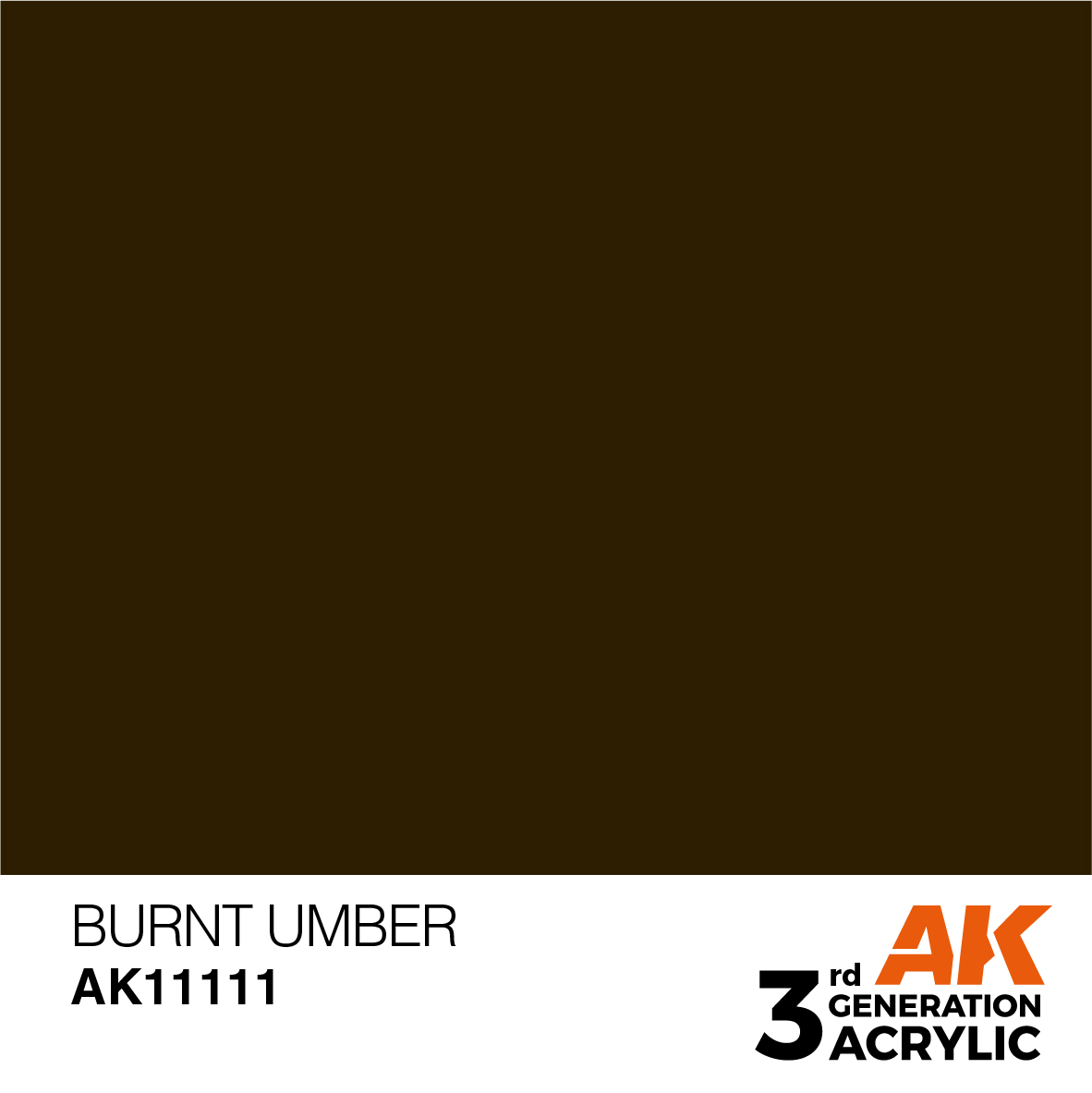 AK 3GEN Standard - Burnt Umber - AK11111