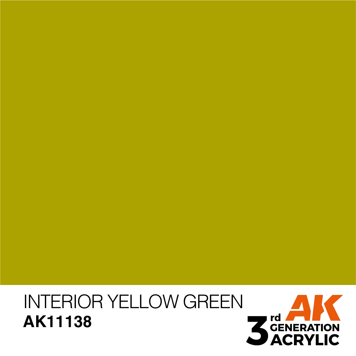 AK 3GEN Standard - Interior Yellow Green - AK11138