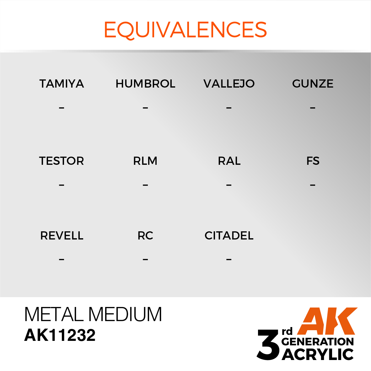 AK 3GEN Auxiliary - Metal Medium - AK11232