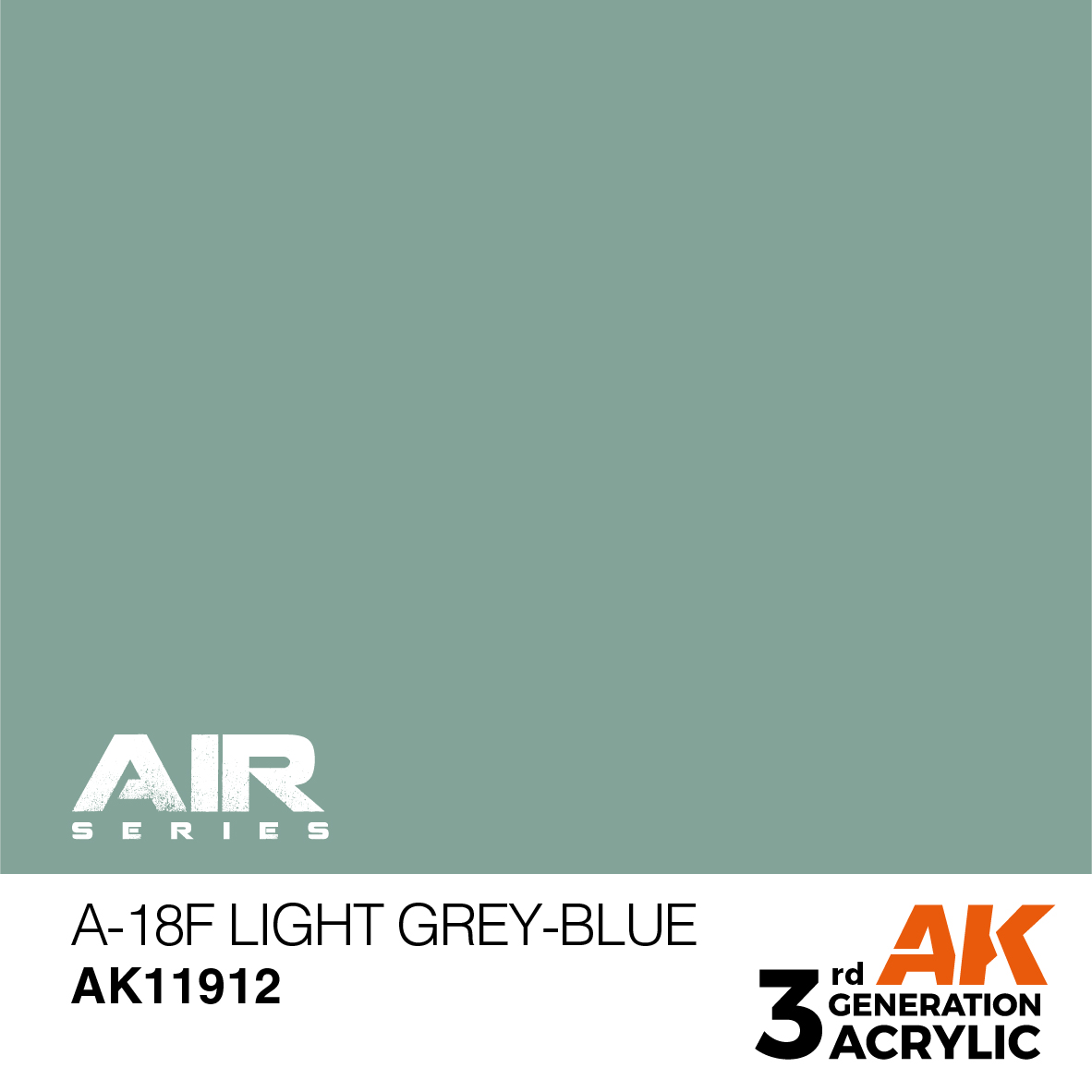 AK 3GEN Air - A-18f Light Grey-Blue - AK11912