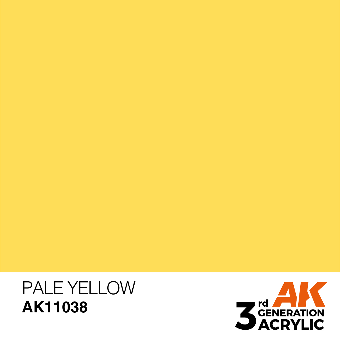 AK 3GEN Standard - Pale Yellow - AK11038