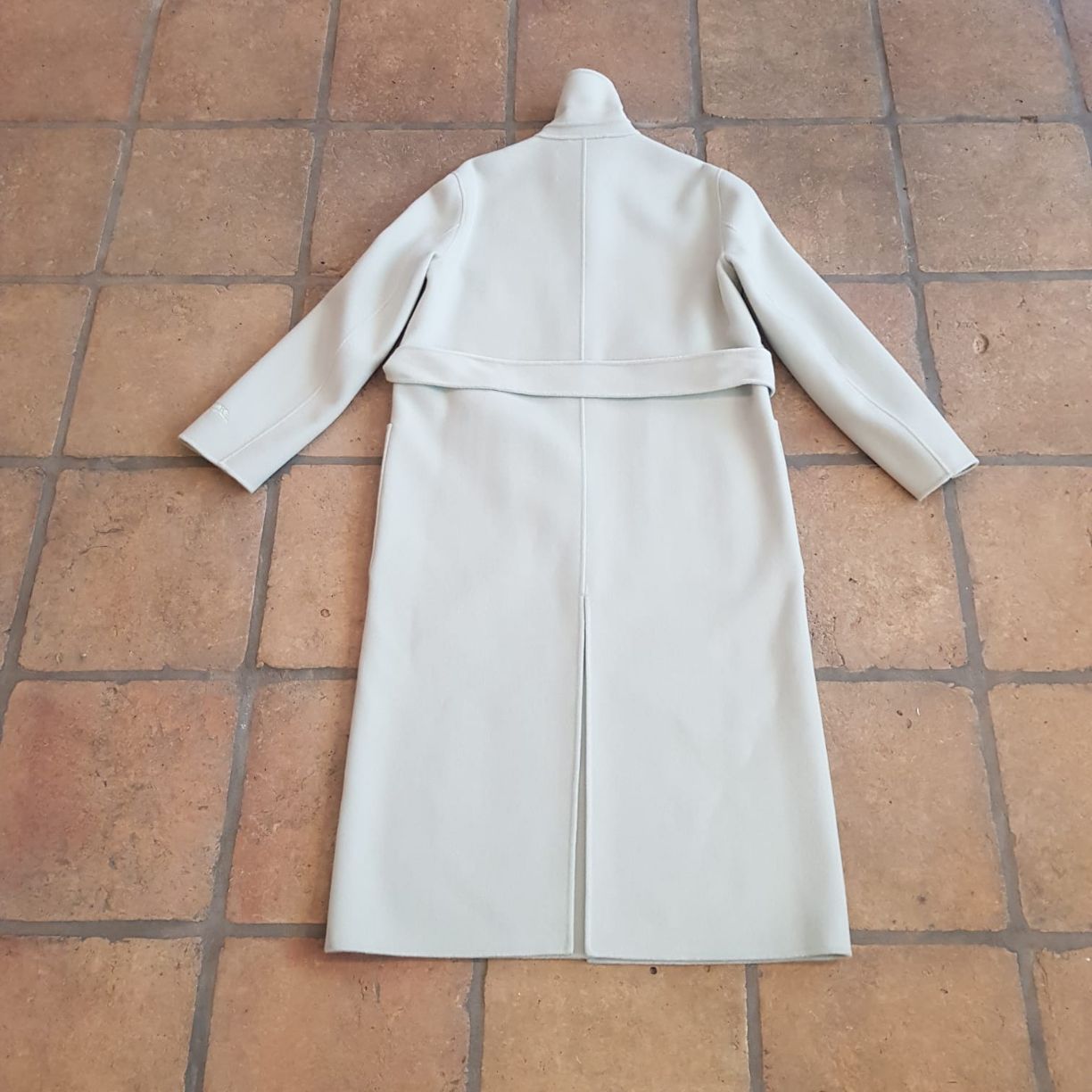 NEW KRIZIA - Coat cashmere double ling with belt