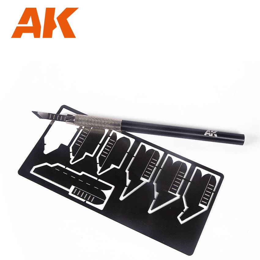 AK Hobbysäge-Set mit 7 Sägeblätter - AK9311