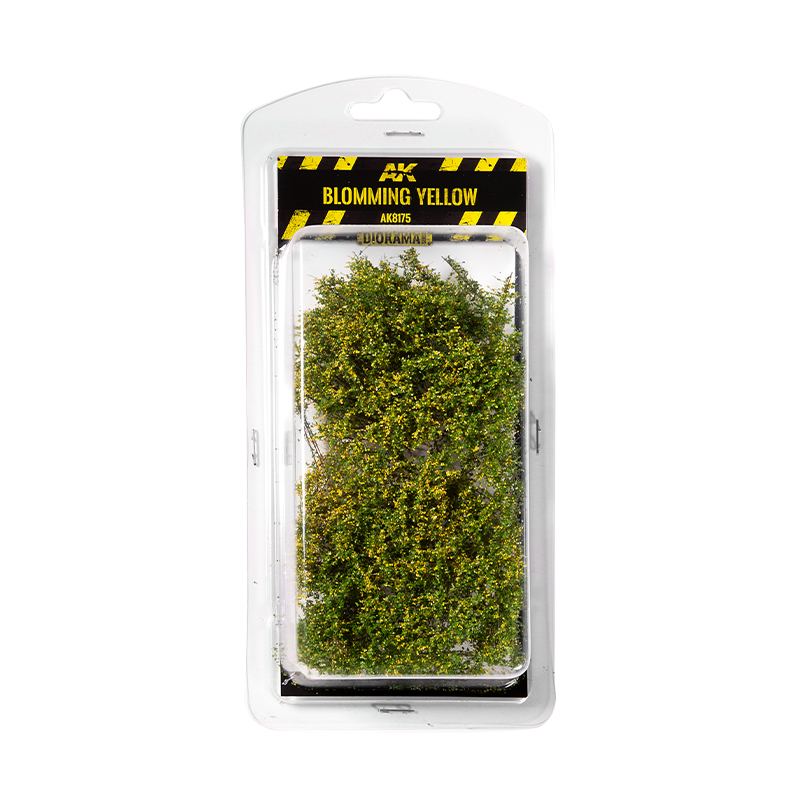 AK Blomming Yellow Shrubberies 75/90mm - AK8175