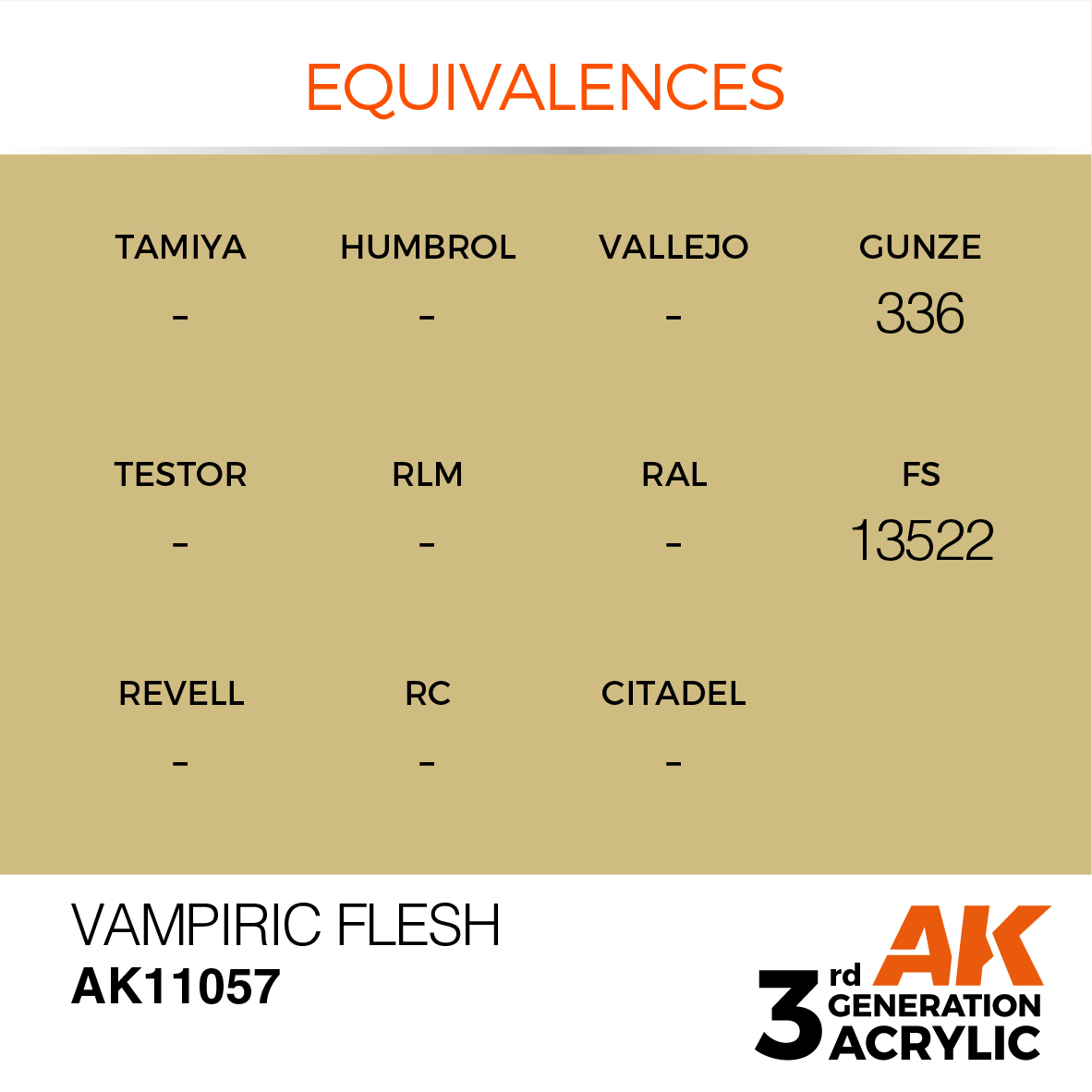 AK 3GEN Standard - Vampiric Flesh - AK11057