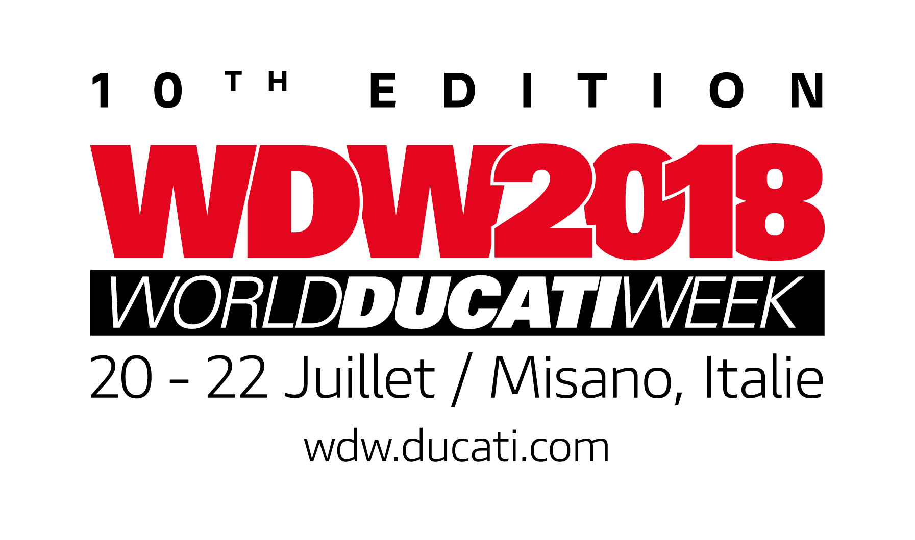 World Ducati Week 2018 : le plus grand rassemblement Ducati est de retour