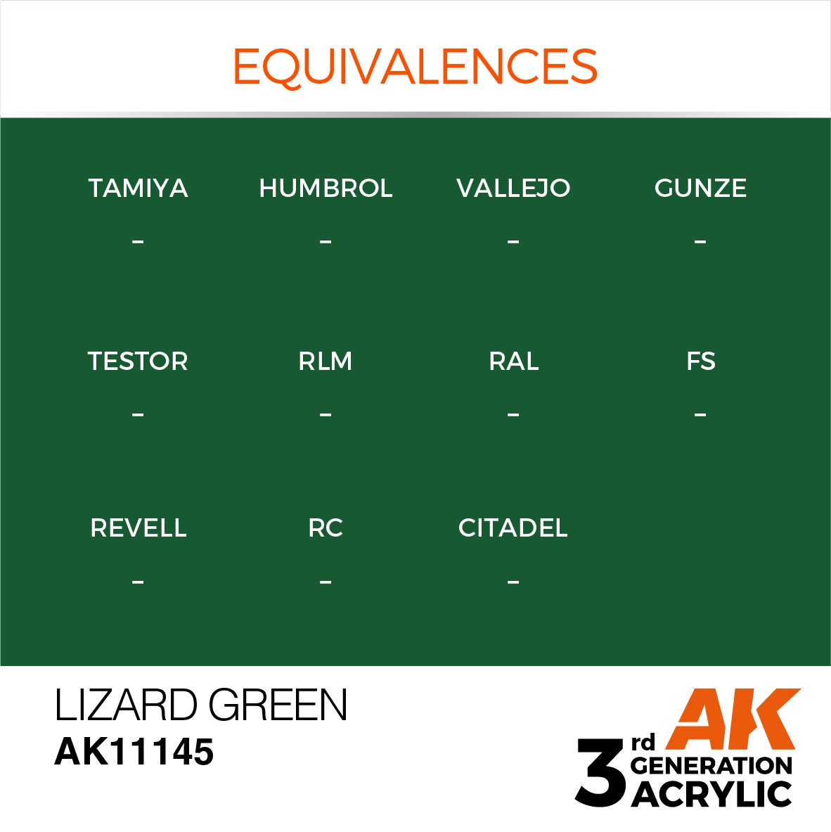 AK 3GEN Standard - Lizard Green - AK11145