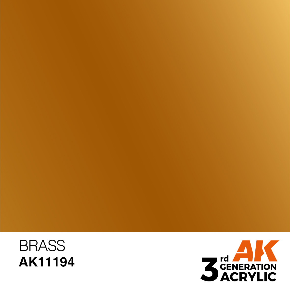 AK 3GEN Metallic - Brass - AK11194