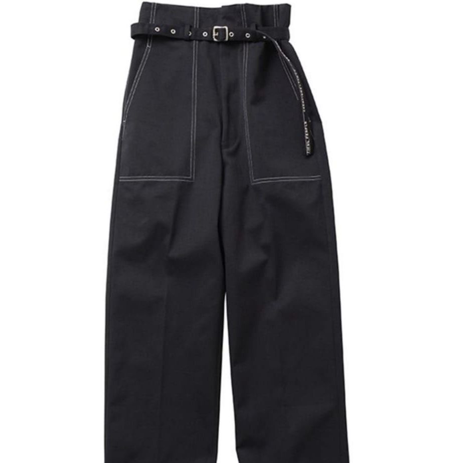 Beautiful People - Highwaist pant with stiching with belt