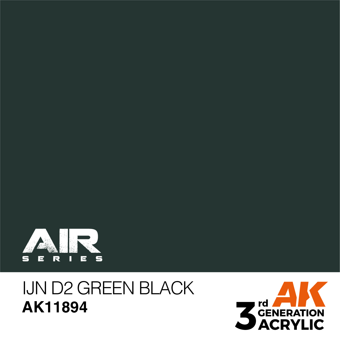 AK 3GEN Air - IJN D2 Green Black - AK11894