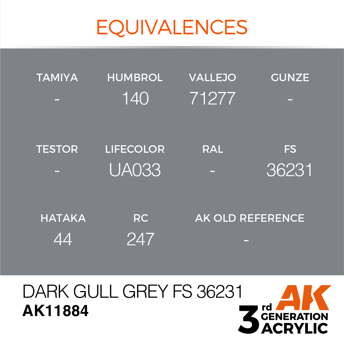 AK 3GEN Air - Dark Gull Grey FS 36231 - AK11884