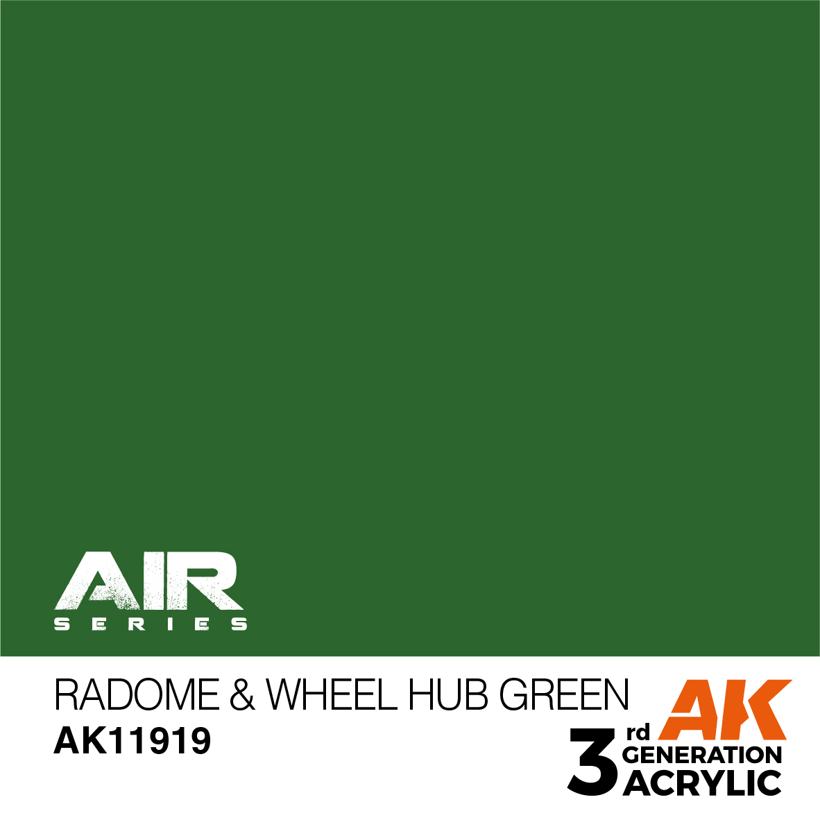 AK 3GEN Air - Radome & Wheel Hub Green - AK11919