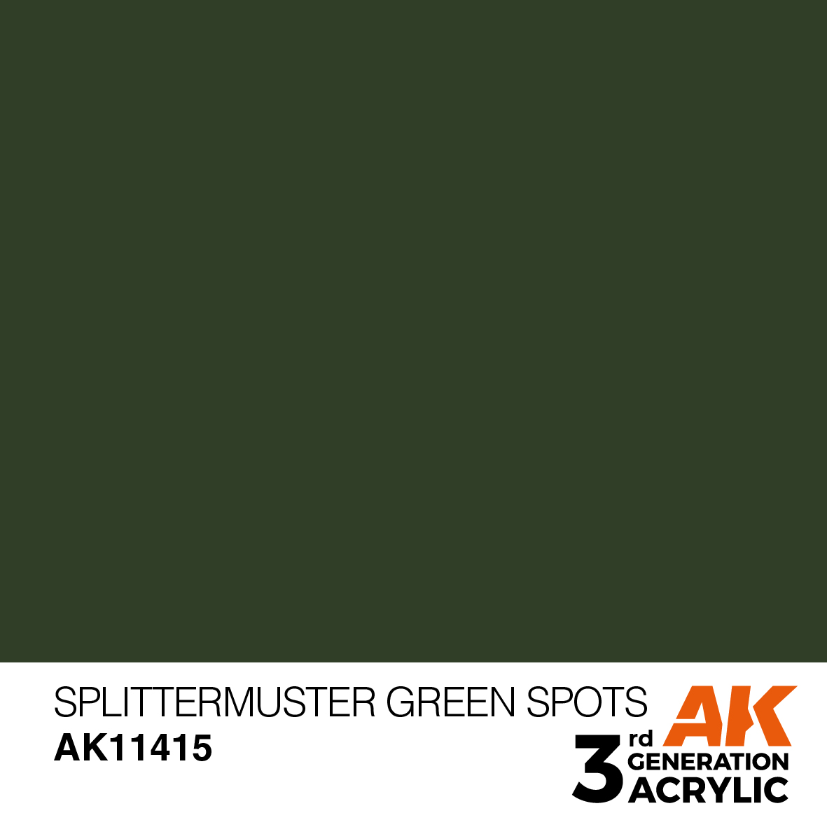 AK 3GEN Figures - Splittermuster Green Spots - AK11415