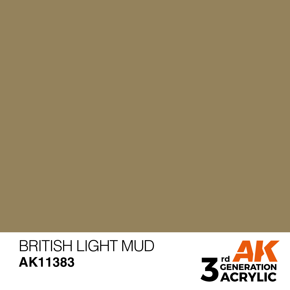 AK 3GEN AFV - British Light Mud - AK11383