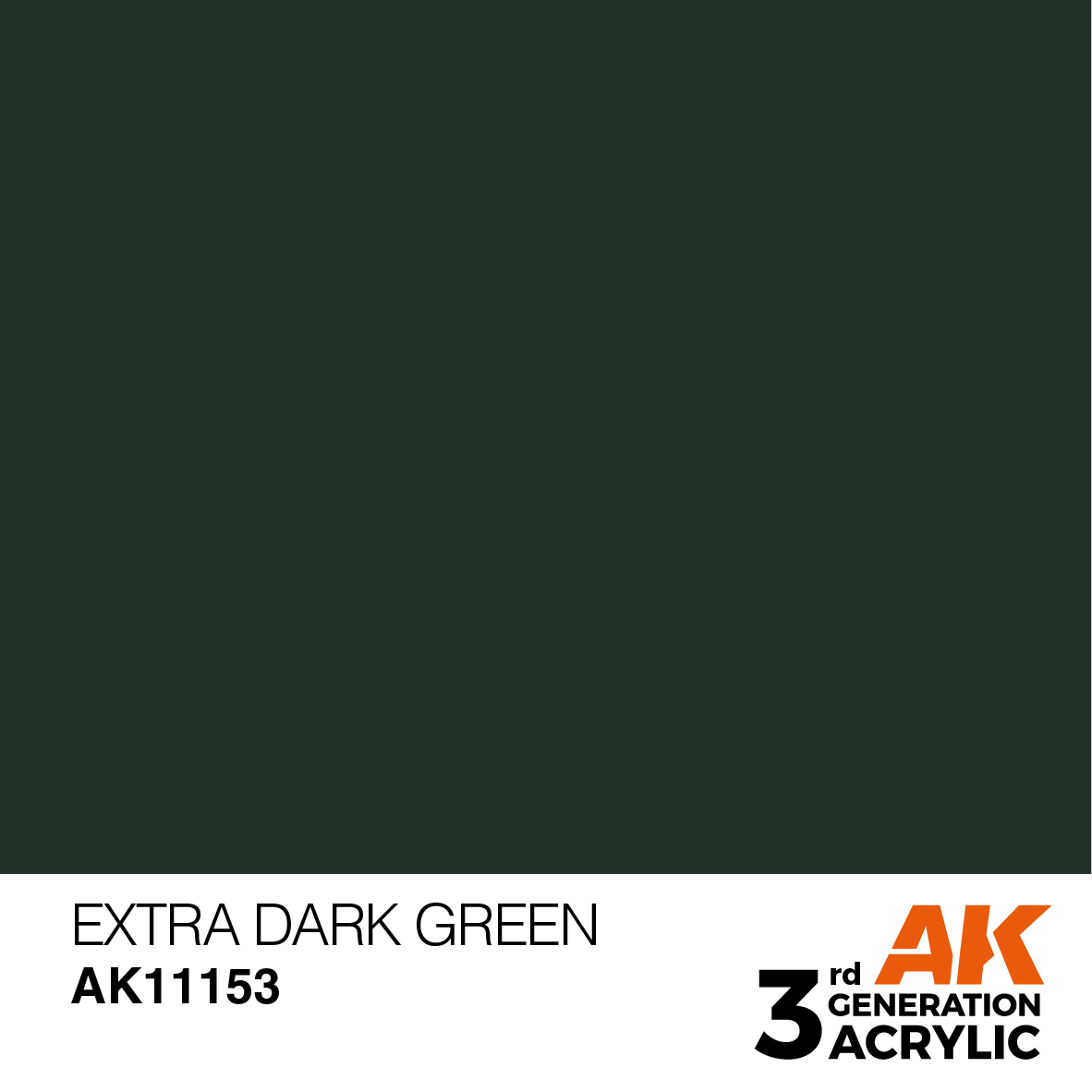 AK 3GEN Standard - Extra Dark Green - AK11153