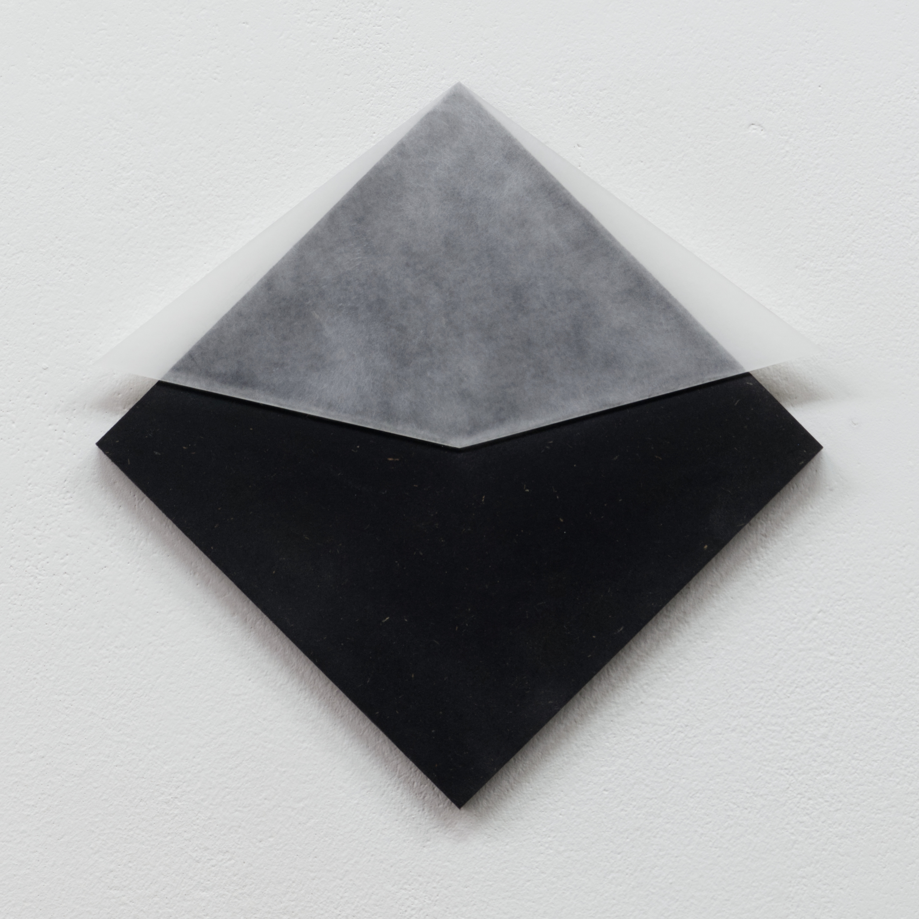 Mdf schwarz, Acrylglas, 17x17x1,1 cm