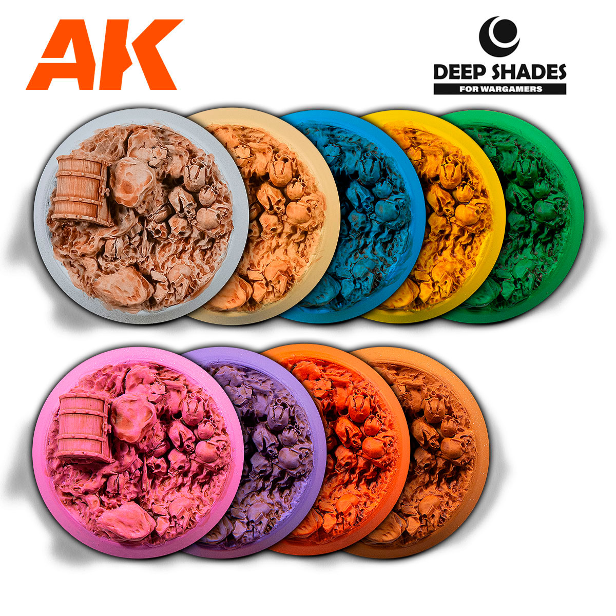 AK Deep Shades for Waregamers - Reddish Filth - AK13003