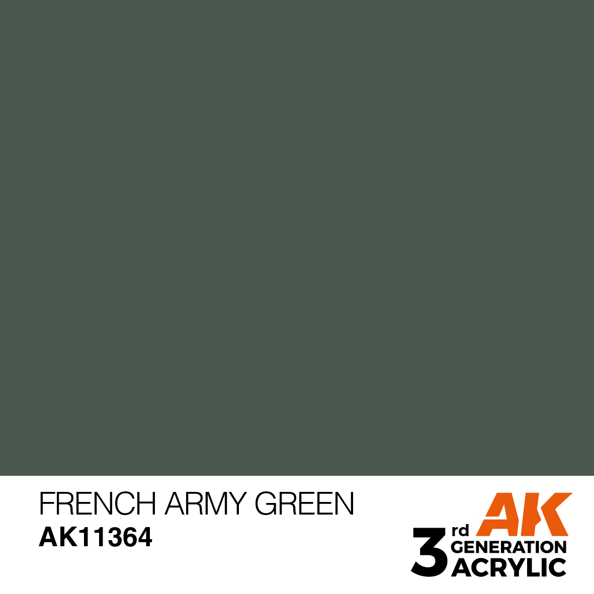 AK 3GEN AFV - French Army Green - AK11364