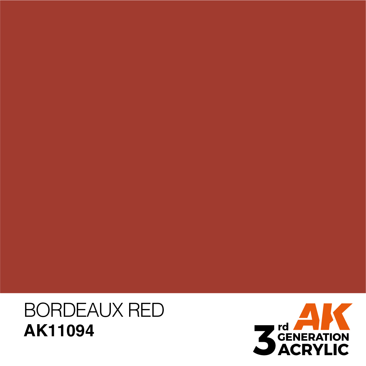 AK 3GEN Standard - Bordeaux Red - AK11094