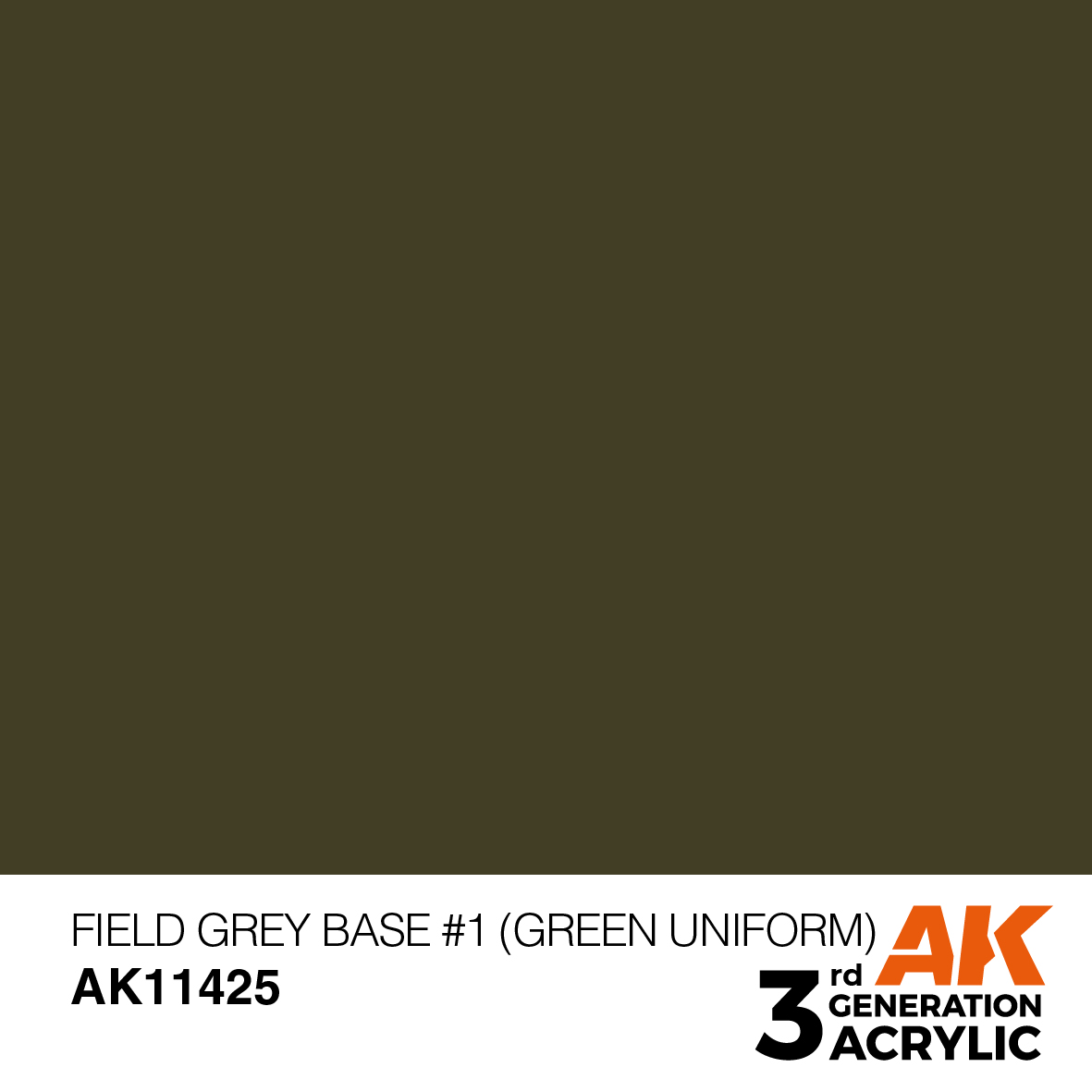 AK 3GEN Figures - Field Green Base #1 (Green Uniform) - AK11425