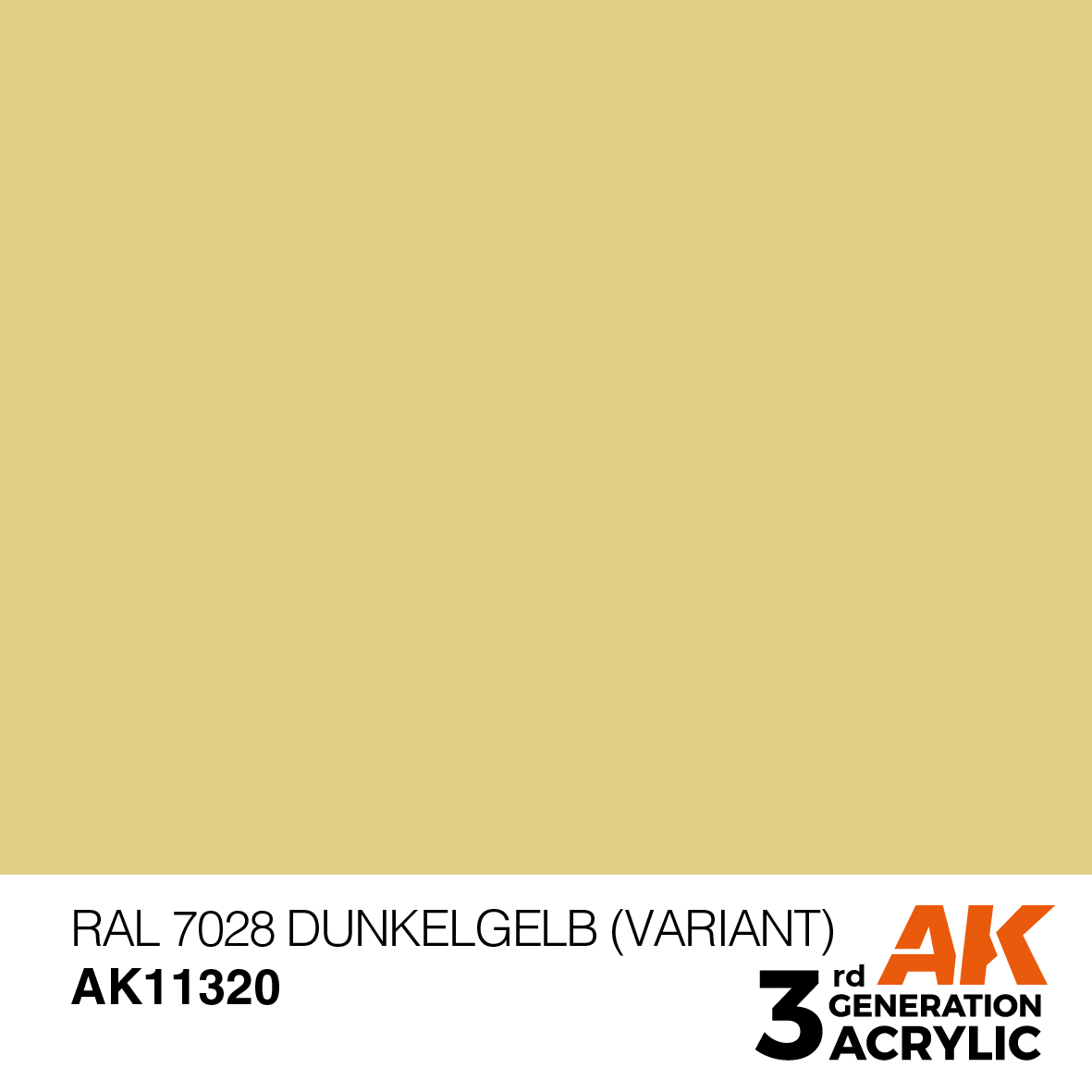 AK 3GEN AFV - RAL 7028 Dunkelgelb (Variant) - AK11320