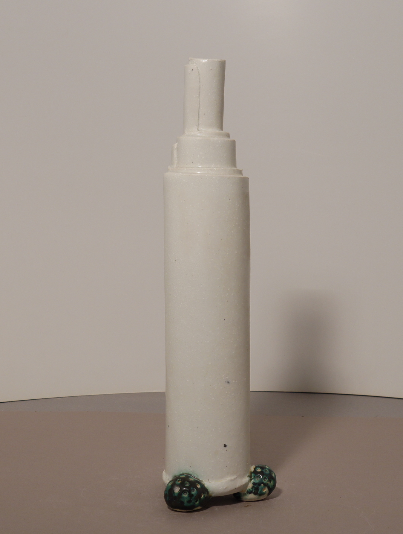 vase blanc cylindre 309
