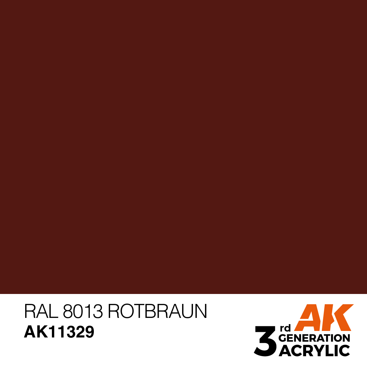 AK 3GEN AFV - RAL 8013 Rotbraun - AK11329